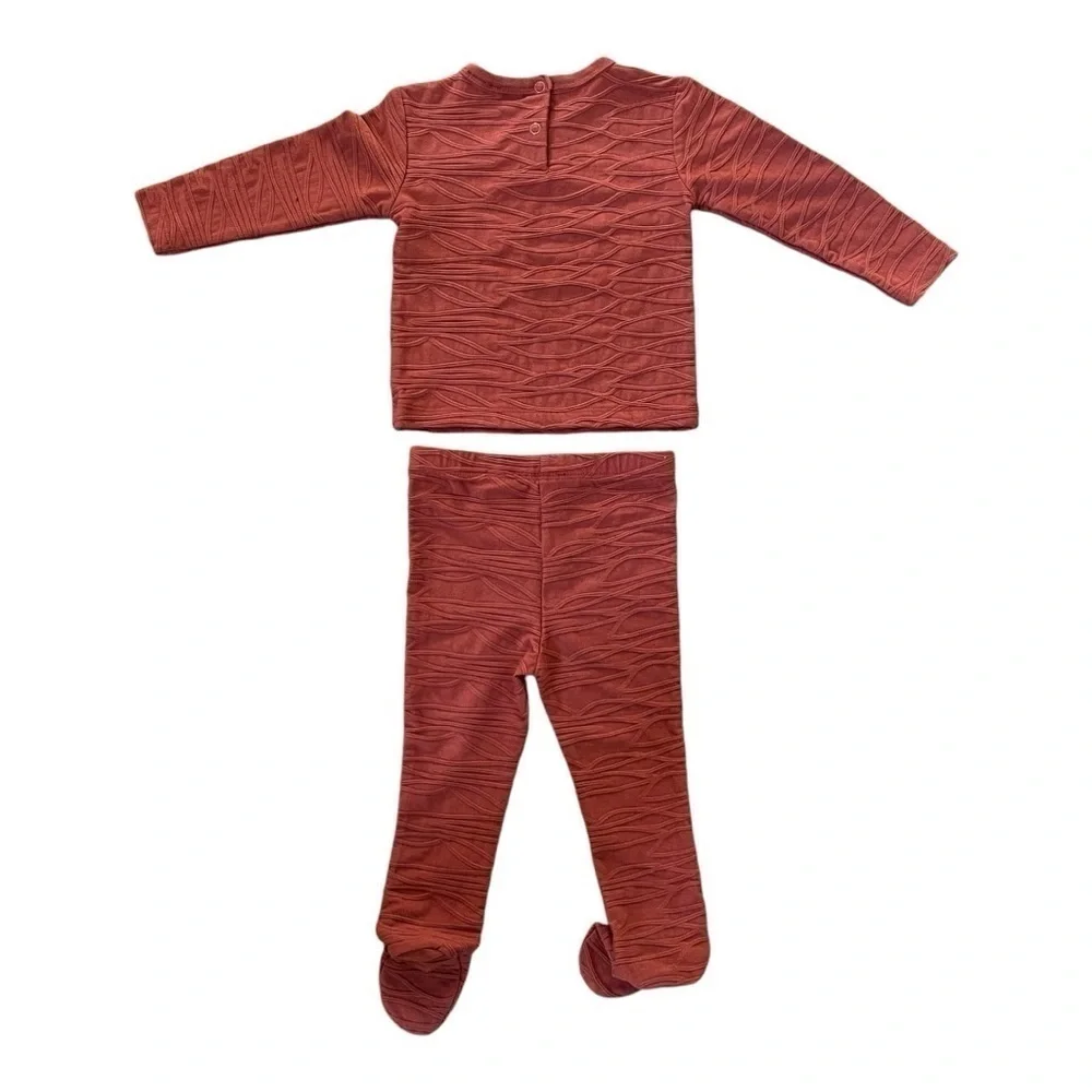 Fragile Baby Girl Outfit Set 6-12 Months Shirt Pants Hat